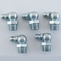 Smörjnippel 1/8" 90° 5 st