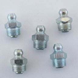 Smörjnippel 1/8" rak 5 st