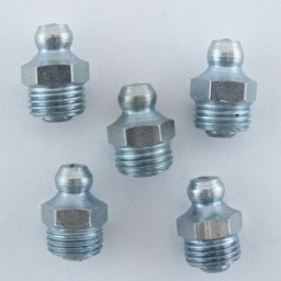 Smörjnippel m10x1 rak 5 st
