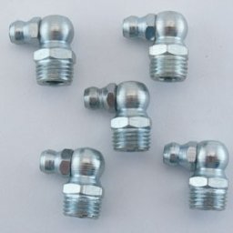 Smörjnippel m10x1 90° 5 st