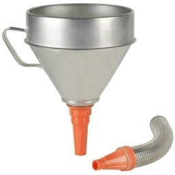 Tratt 200 mm böjlig pip metal