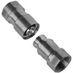 Snabbkoppling diesel 1" inv hane + hona m.ventil