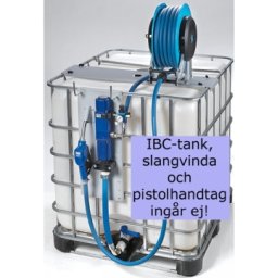 Pump dp2100pn med slang & fäste för 1000l container med fäste för slan