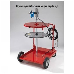 Smörjutrustning kompl.560-600mm utan vagn