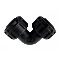 Adapter plast 90 grader, inv/inv 1
