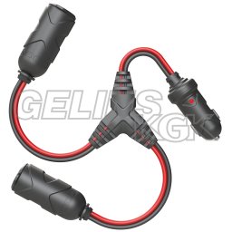 Cigarettuttag hane 2 hona kabel längd 300mm
