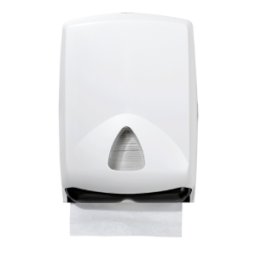 Handduksdispenser 41 cm x 28,2 cm x 12,5 cm vit