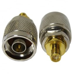 Adapter från SMA hona till N hane koaxial