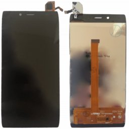 Alcatel Idol Alpha 6032X Skärm LCD Display Glas - Svart