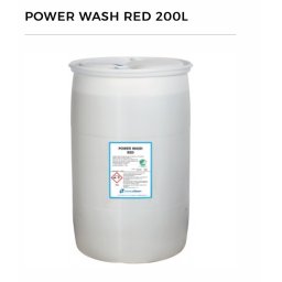 Power wash red 200l fordonstvätt