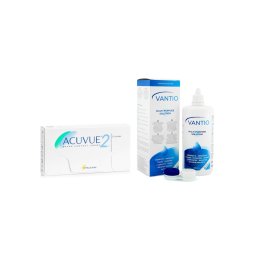 Acuvue 2 (6 linser) + Vantio Multi-Purpose 360 ml med linsetui