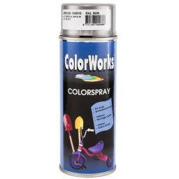 Motip colorworks ral 9006, aluminium 400 ml