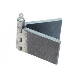 Gångjärn obehandlat 50x80/80x6 mm med smörjnippel