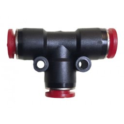 T-skarvkoppling 8 mm plast