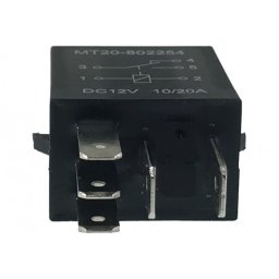 Växelrelä micro 5-stifts 24v 10/15a