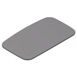 Spegelglas 292x172x3 mm r 2000