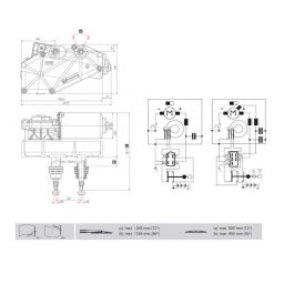 Doga torkarmotor 319 24v 72 gr