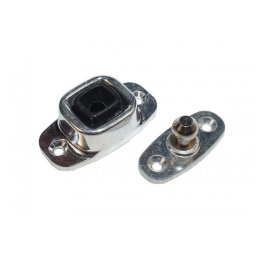 Pt-dörrhållare 16 mm komplett