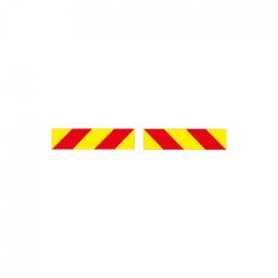 Dragbilsreflex 0,8 mm 2x132x566 mm