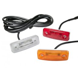 Positionslampa orange led 10-30 v 2,5 m
