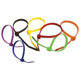 Kabelband 188 mm grön 100 frp