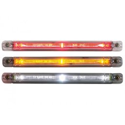 Pt - kontur/positionslampa röd led12/ 24 v för butik