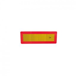 Släpvagnsreflex självhäft 4x197x283mm ece
