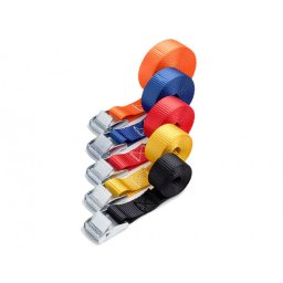 Kamlåssurrning 25 mm 3 m blå 250 kg (rakt drag)