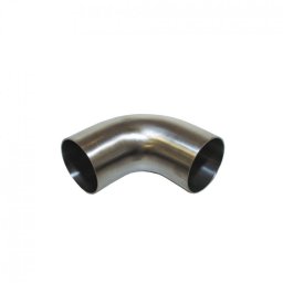 Rörkrök 90 gr 63,5 mm 2 1/2" rostfri slipad