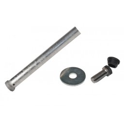 Pt-skärmstag 760 mm rakt 48,5 mm varmgalvaniserat