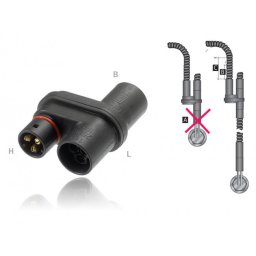 Plugin y-stycke 230v