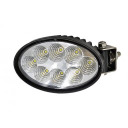 BriodLights led arbetsbelysning oval med vridbart sidofäste 4000 lm