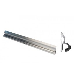 Aluminiumskena 650 mm, kpl