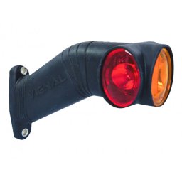 Positionslampa dx led 178 mm 1,7 m kabel höger