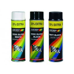 Motip Rallyfärg mattsvart, 500 ml