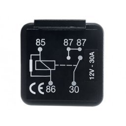 Relä 4-stifts 12v 30a med resistor