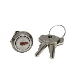 Låscylinder med 2 st nycklar nr 3002, 1/2 varv