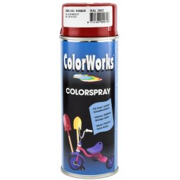 Motip colorworks ral 3002, röd 400 ml
