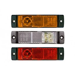 Pt - sidomarkeringslampa led 24 v vågrät mont. för butik