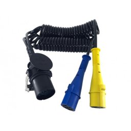 Adapterkabel 15-2x7-polig 24 v iveco
