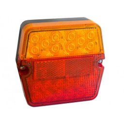 Baklampa led med skyltbelysning och reflex