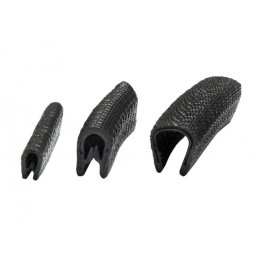 Kantskyddslist pvc 2-4 mm svart