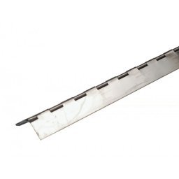 Pianogångjärn rostfritt 2000x20/20x0,7 mm ohålat