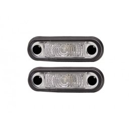 Positionslampa vit led 10-33 v 5 m kabel