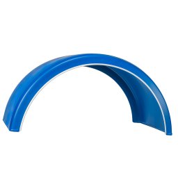 Skärm parlok blå 595x1700 mm