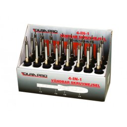 4-in-1 24 st vändbara torxmejslar i displayk