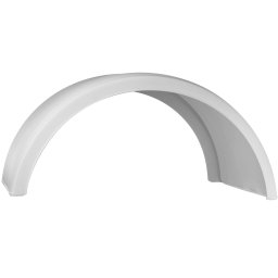 Skärm parlok vit 430x1900 mm super single