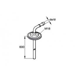 Tankuttag id 2 mm