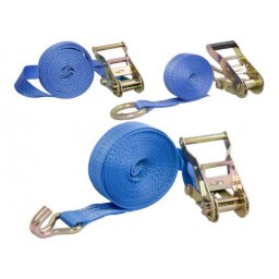 Basic 35 2-delad 35 mm 0,4m/5,6m med dubbelkrok 1000 dan blå