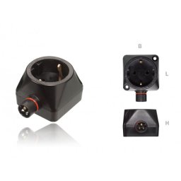 Plugin kupéuttag 230 volt